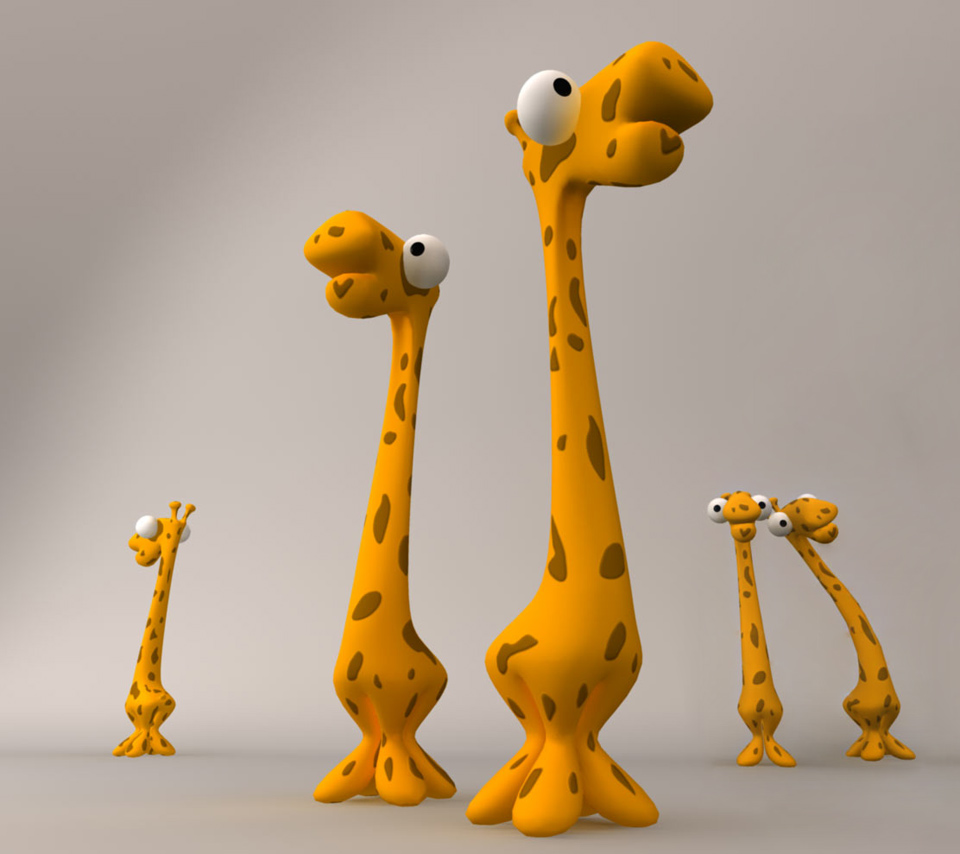 Жираф кулон бесплатно