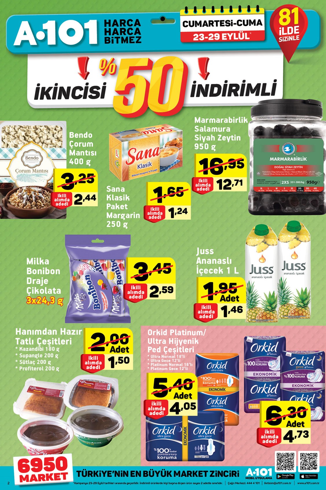 A101 28 Eylül Broşürü A101 28 Eylül Broşürü